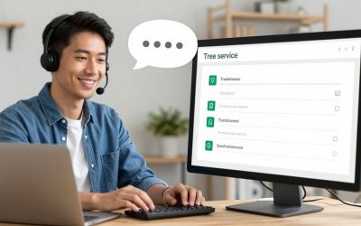 The Role of Live Chat and Instant Quote Forms on Tree Service Websites